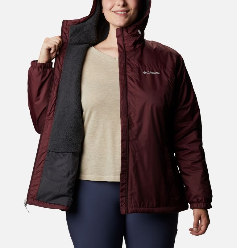 Jacheta Columbia Switchback Sherpa Captusite Dama Visinii | Plus Size SK0M8SQ1Z